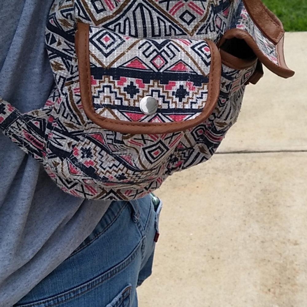 Aztec/ boho‎ bookbag - Picture 8 of 16